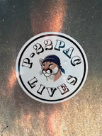 P-22Pac Lives Sticker