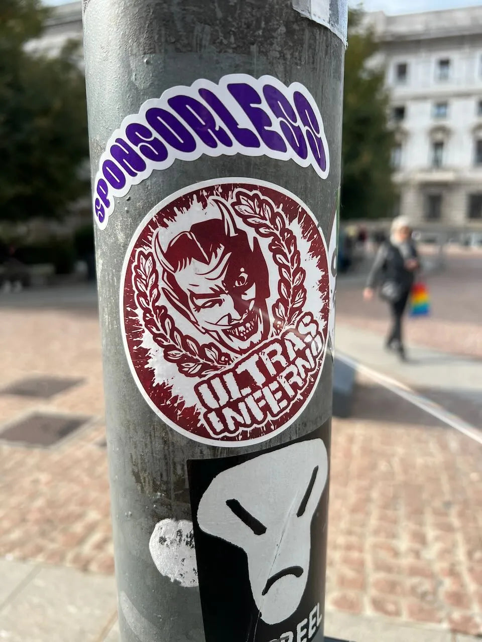Sponsorless Sticker